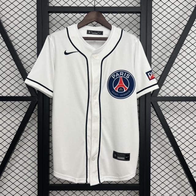 2025/26 PSG Baseball Uniform White Jersey