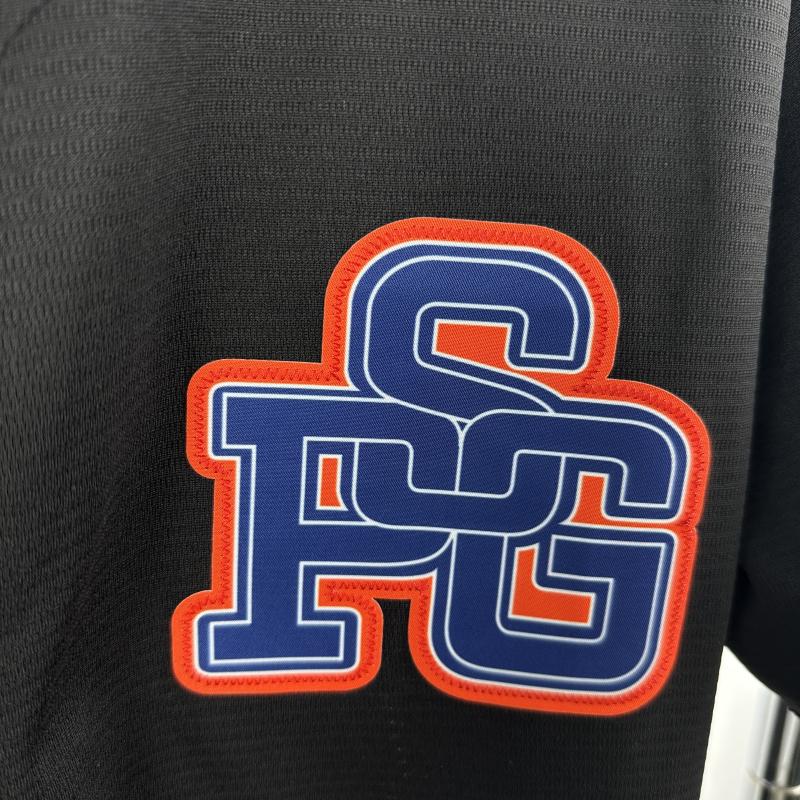 2025/26 PSG Baseball Uniform Black Jersey