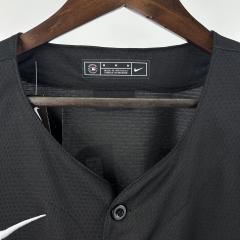 2025/26 PSG Baseball Uniform Black Jersey