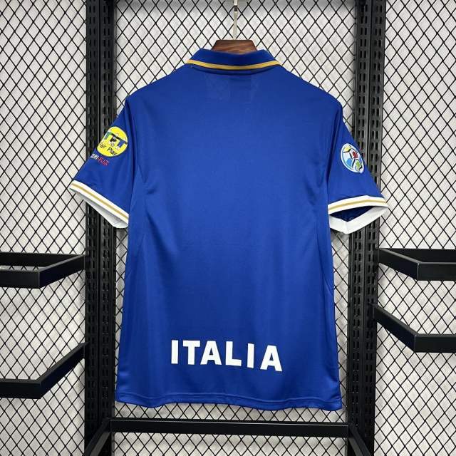 1996 Euro Cup Italy Home Retro Jersey