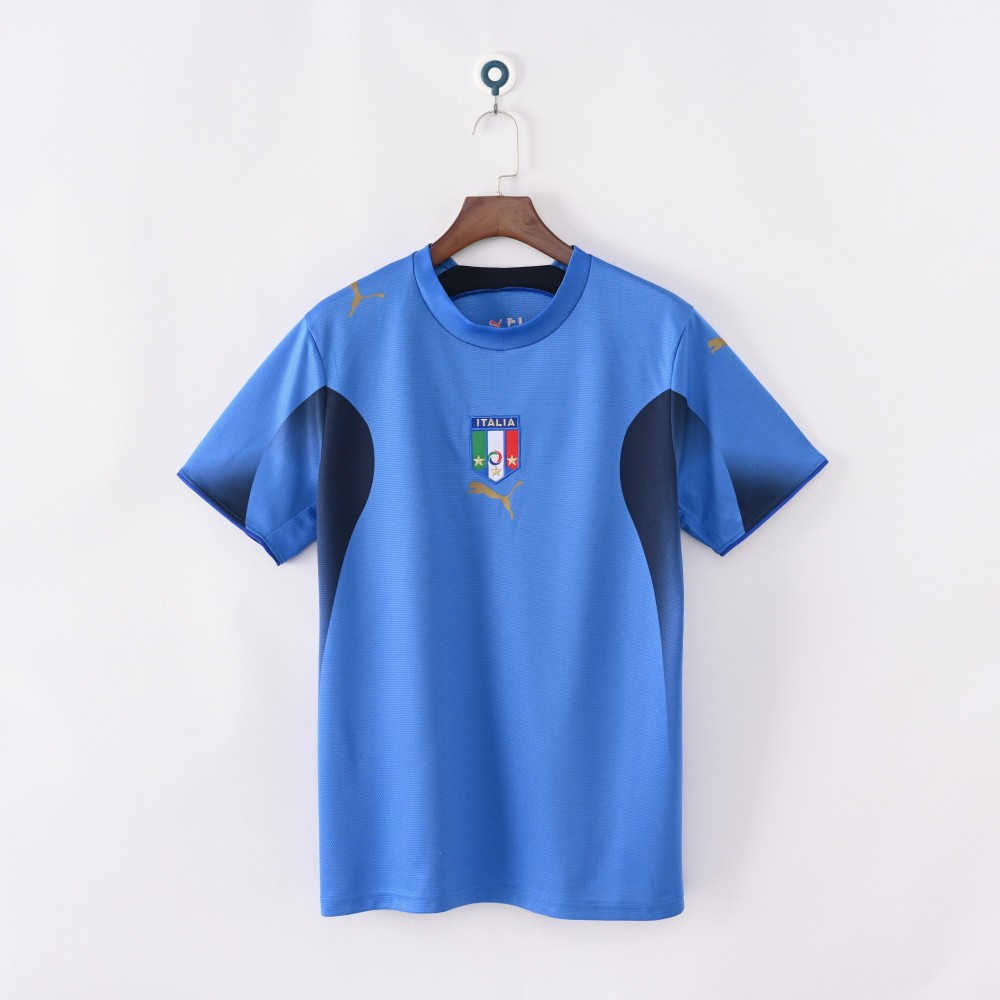 2006 World Cup Italy Home Retro Jersey