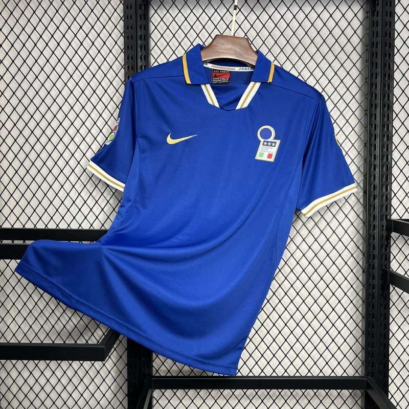 1996 Euro Cup Italy Home Retro Jersey