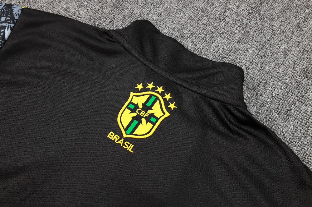 2024/25 Brazil Kids Long sleeves Training Set 
