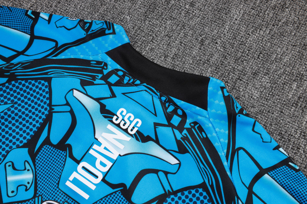 2025/26 Napoli Kids Long sleeves Training Set