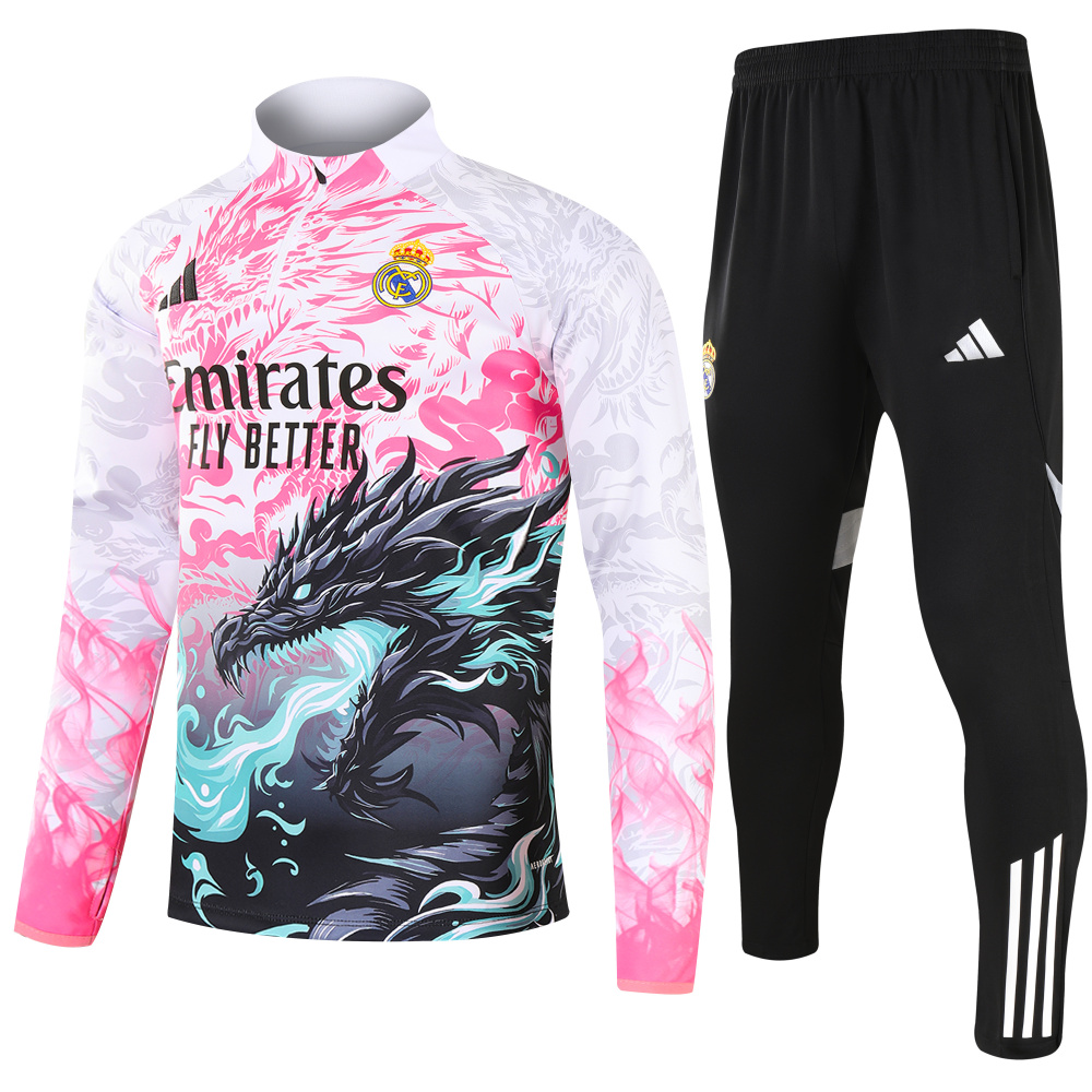 2025/26 Real Madrid Kids Long sleeves Training Set