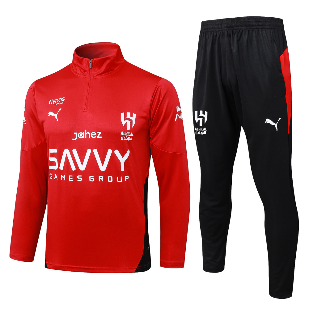 2025/26 Al Hilal Saudi Kids Long sleeves Training Set