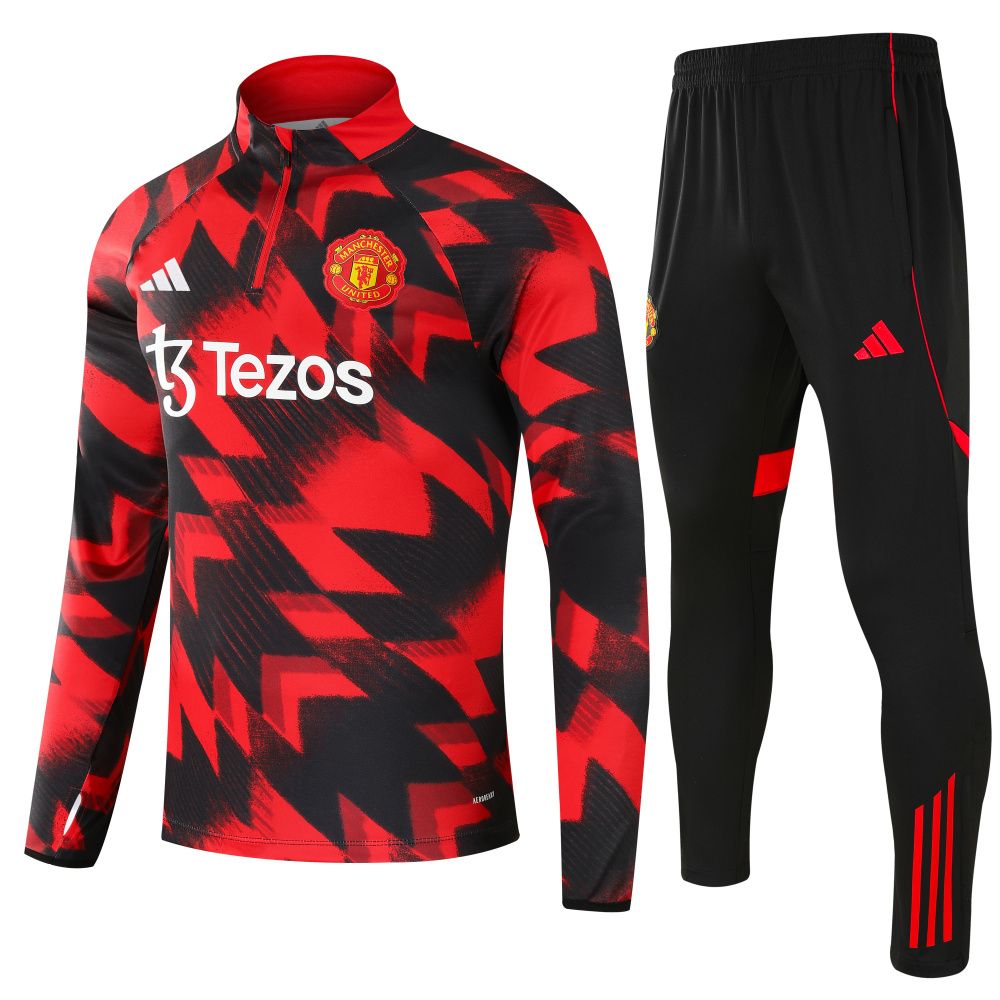 2025/26 Manchester United Kids Long sleeves Training Set