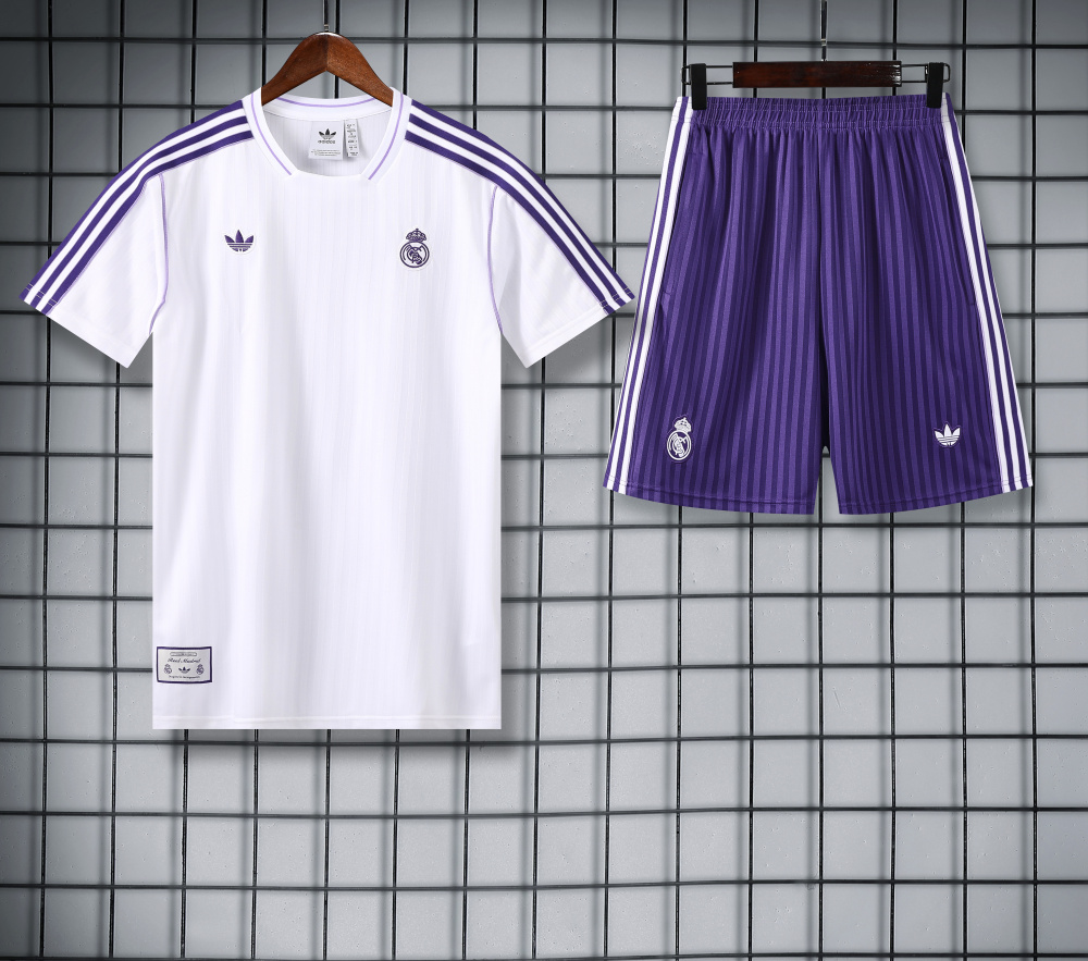 2025/26 Real Madrid Short sleeve Training suit