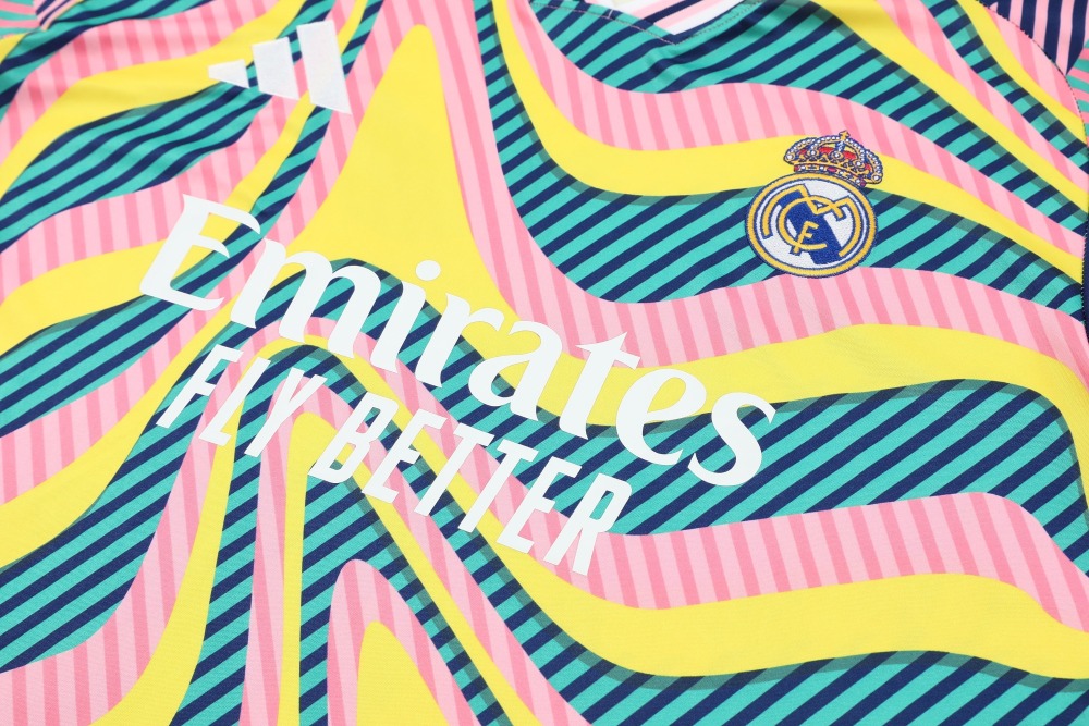 2025/26 Real Madrid Short sleeve Training suit