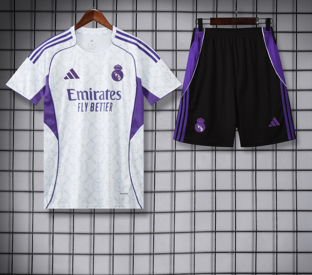 2025/26 Real Madrid Short sleeve Training suit