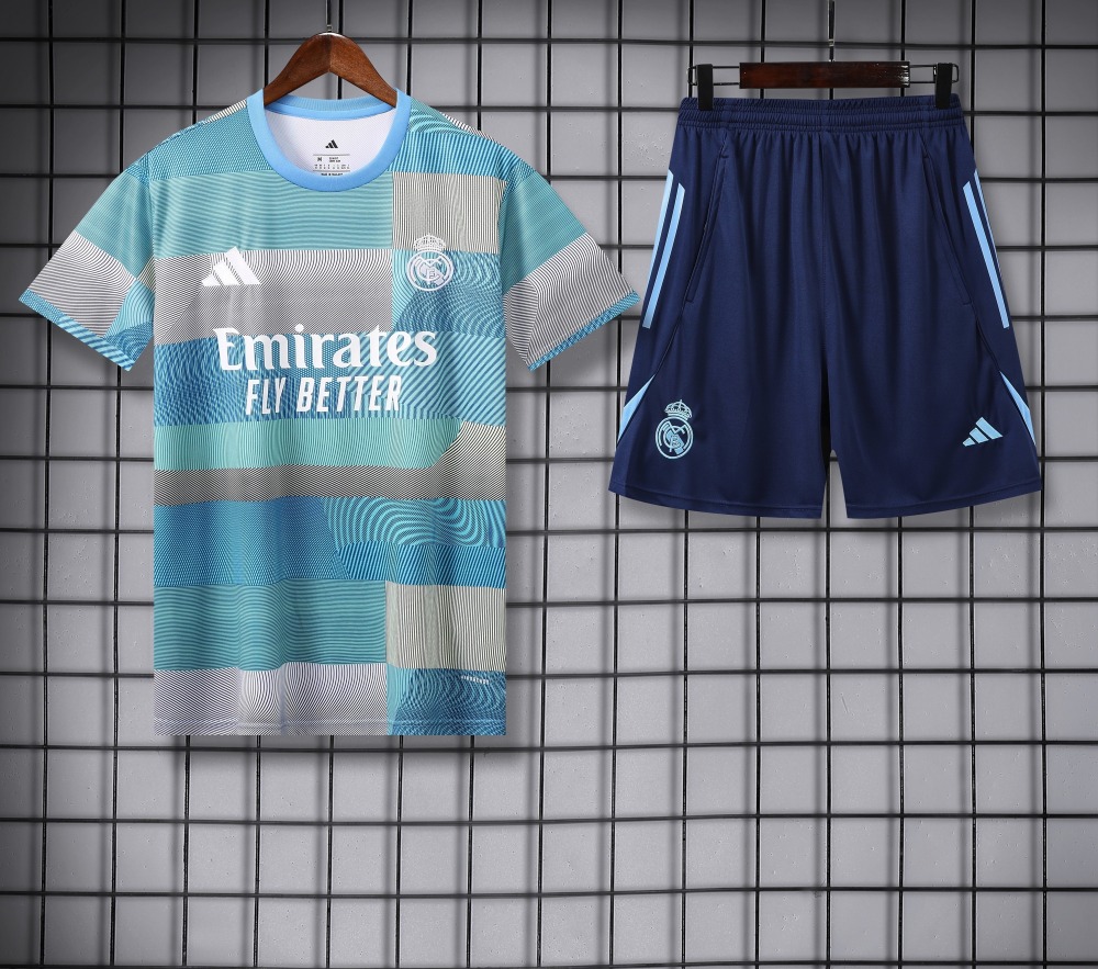 2025/26 Real Madrid Short sleeve Training suit