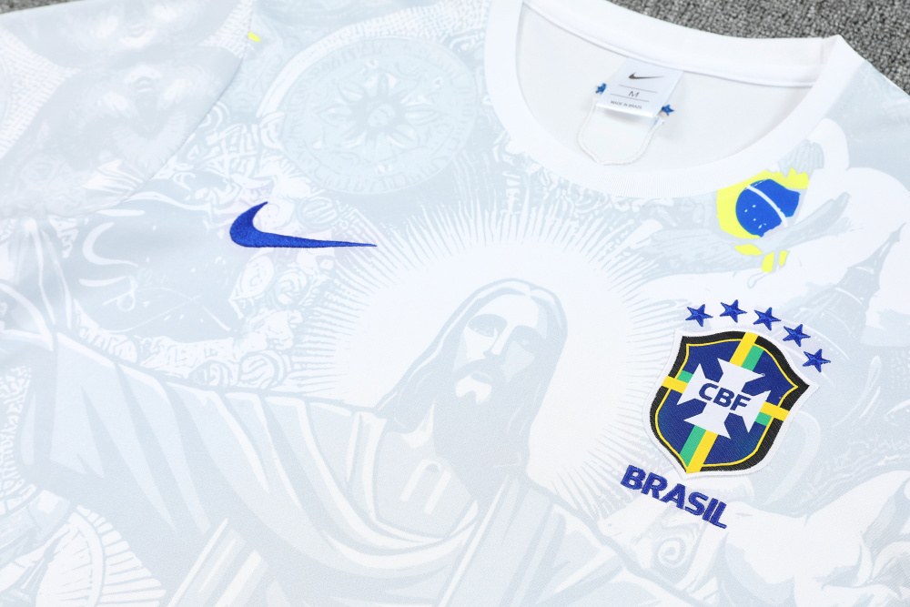 2025/26 Brazil Short sleeve Training suit