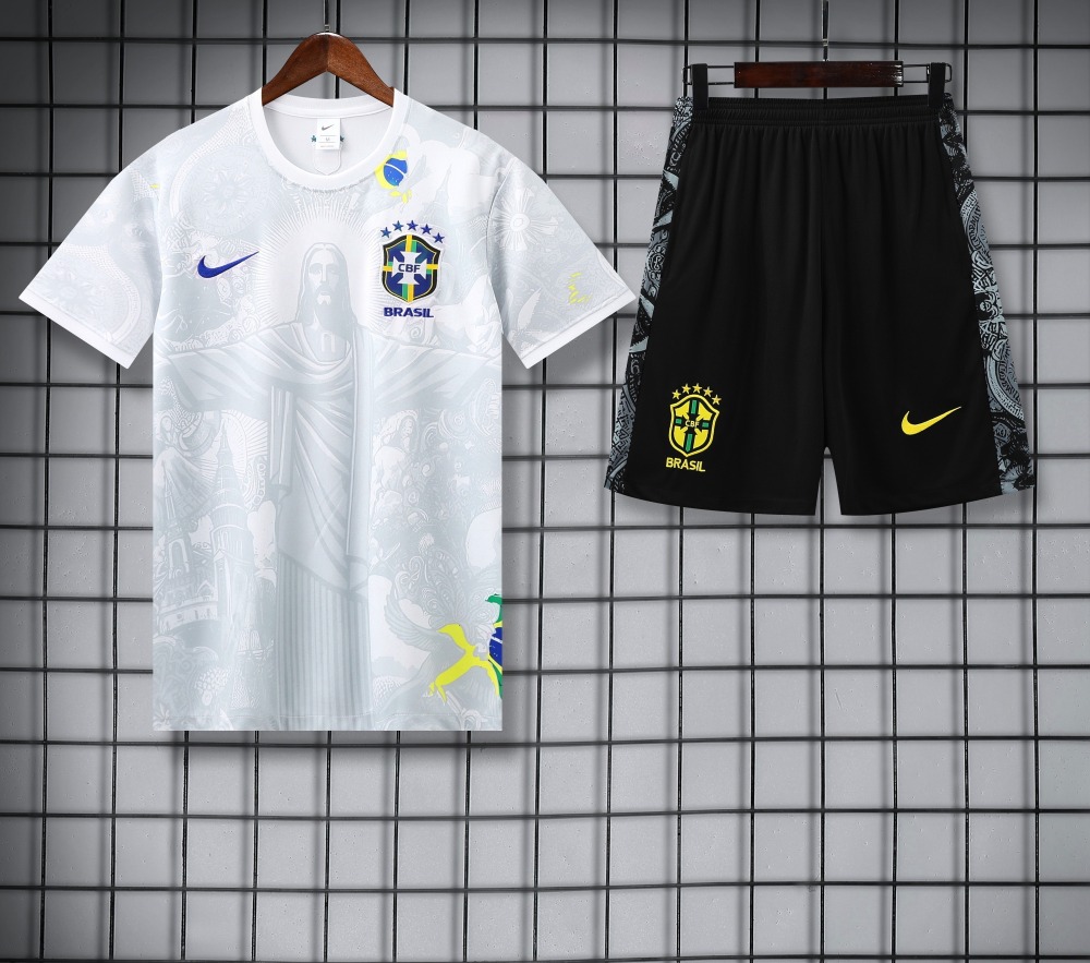 2025/26 Brazil Short sleeve Training suit