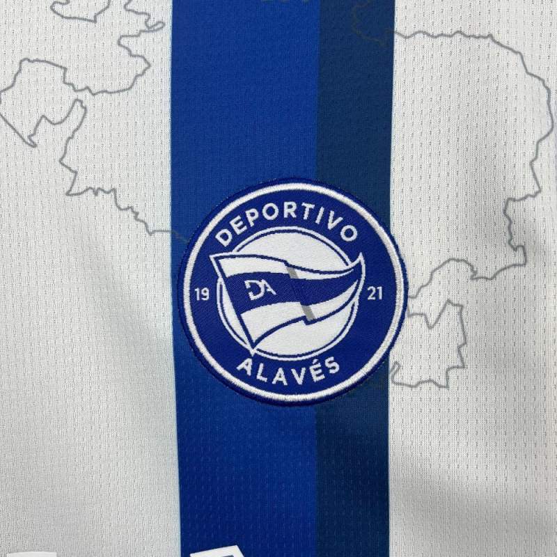 2025/26 Deportivo Alaves Home Jersey