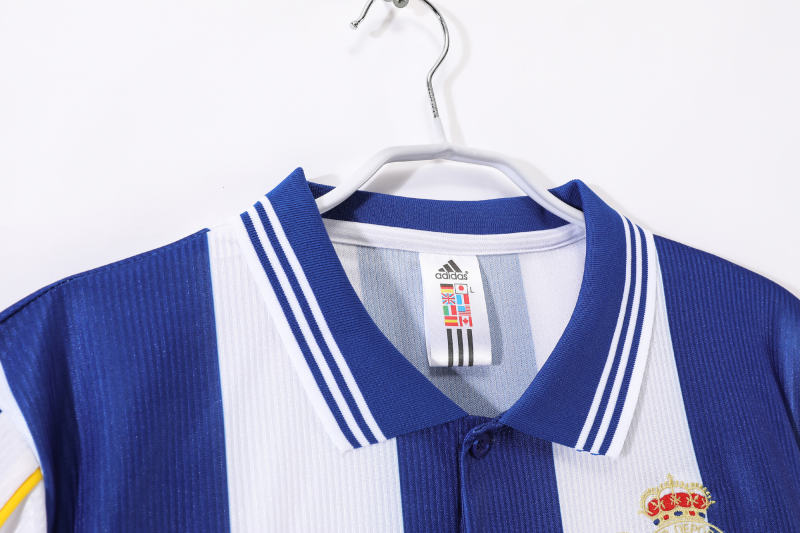 1999/00 Deportivo de La Coruña Home Retro Jersey