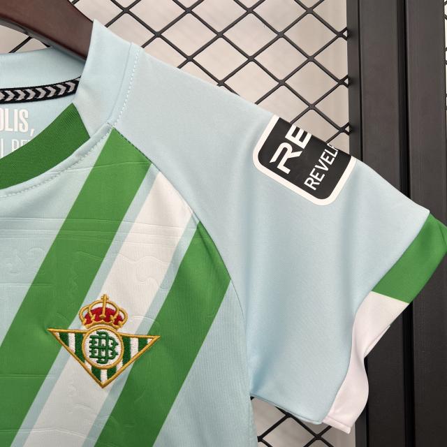 2025/26 Real Betis Away Kids Jersey