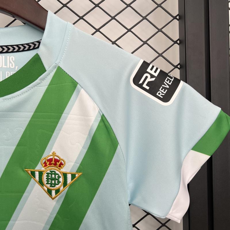 2025/26 Real Betis Away Kids Jersey