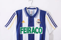 1999/00 Deportivo de La Coruña Home Retro Jersey