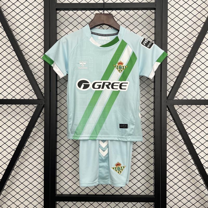 2025/26 Real Betis Away Kids Jersey