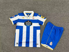 2025/26 Deportivo de La Coruña Home Kids Jersey