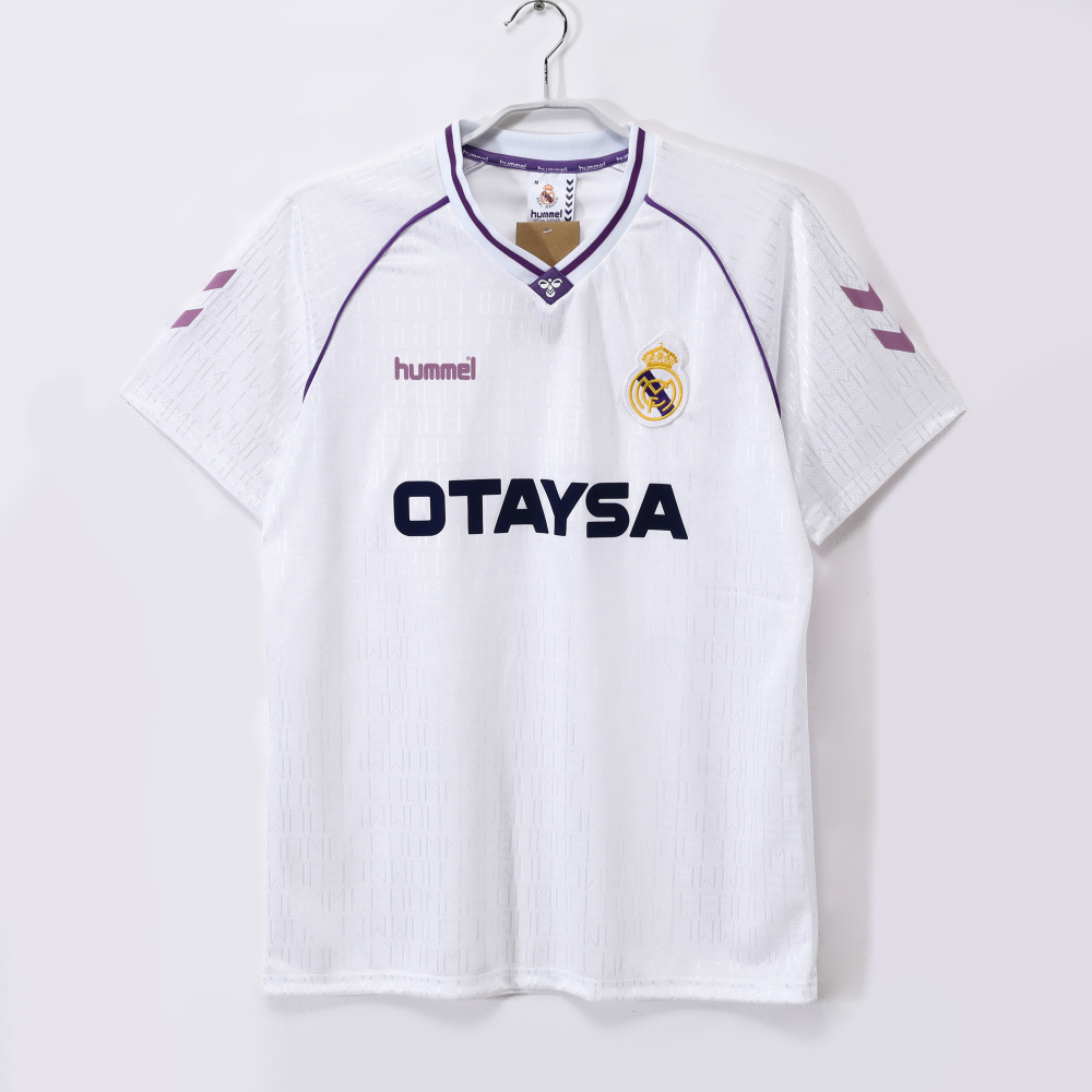 1990/92 Real Madrid Home Retro Jersey 