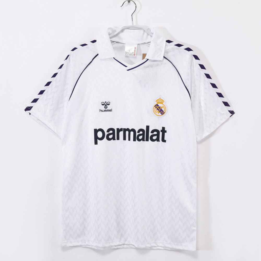 1986/87 Real Madrid Home Retro Jersey 