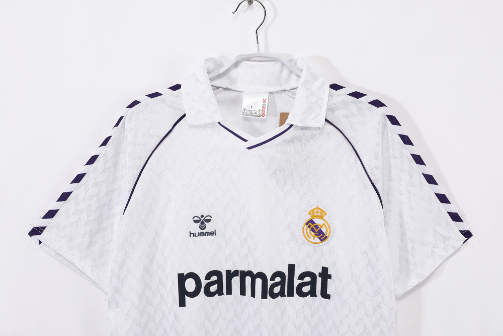 1986/87 Real Madrid Home Retro Jersey 