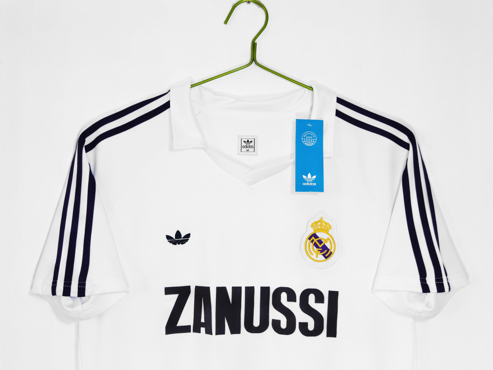 1984/85 Real Madrid Home Retro Jersey 