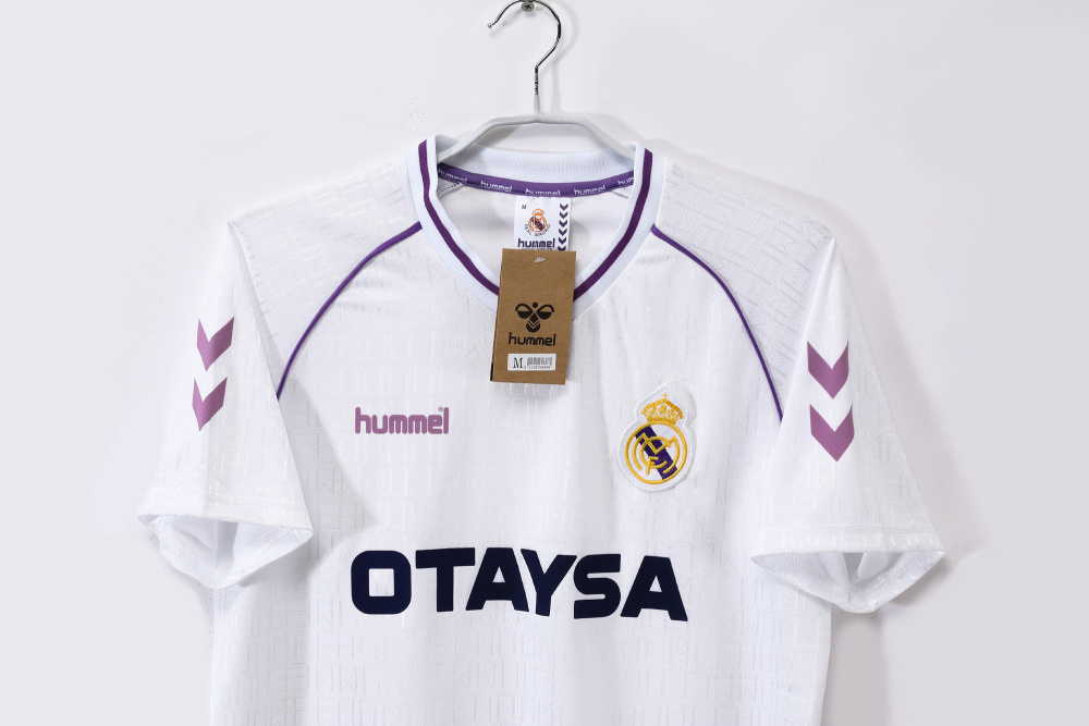 1990/92 Real Madrid Home Retro Jersey 