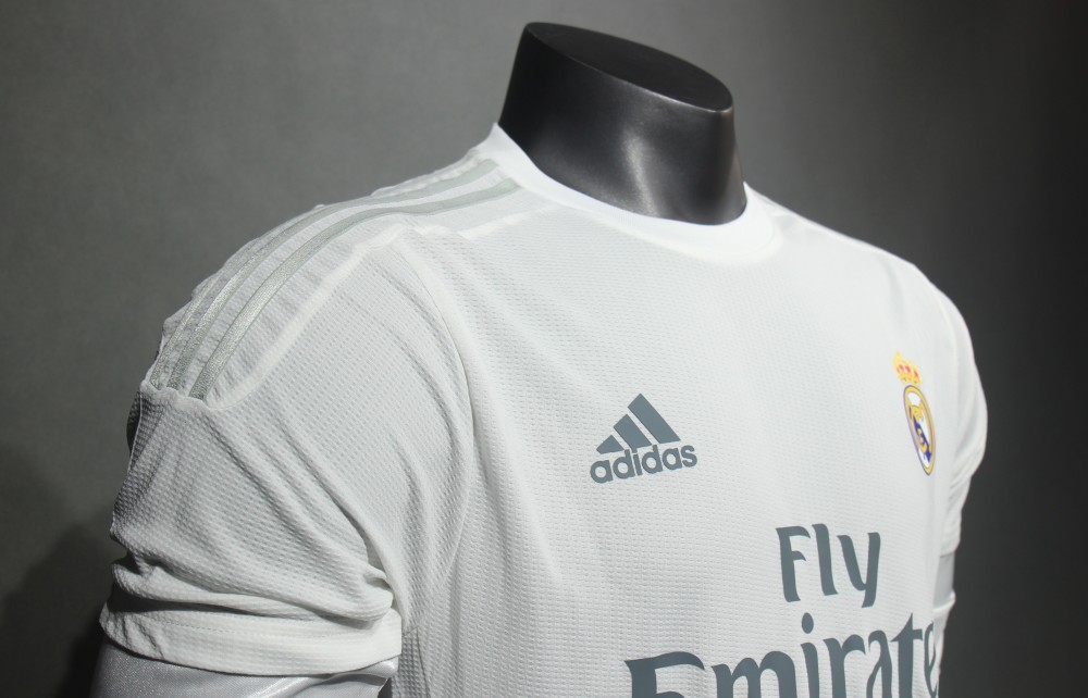 2015/16 Real Madrid Home Retro Jersey Player Version Long Sleeve