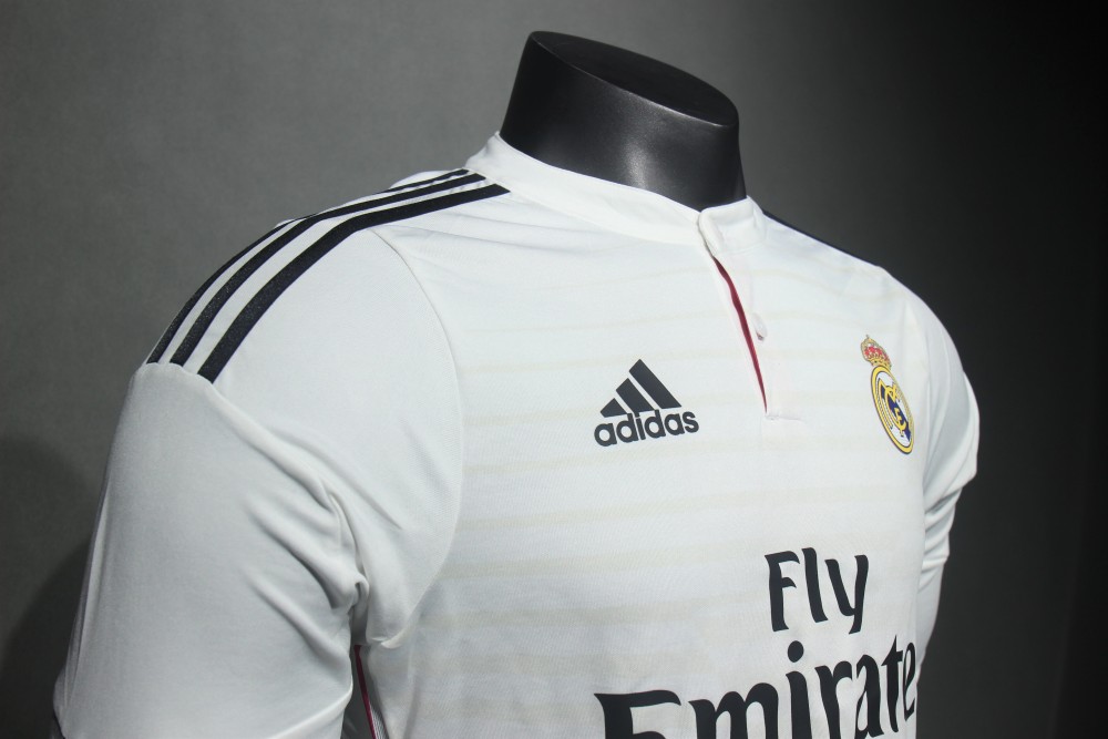 2014/15 Real Madrid Home Retro Jersey Player Version Long Sleeve