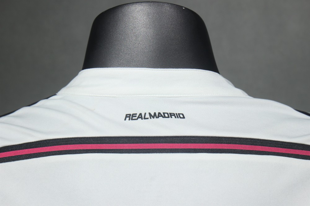 2014/15 Real Madrid Home Retro Jersey Player Version Long Sleeve