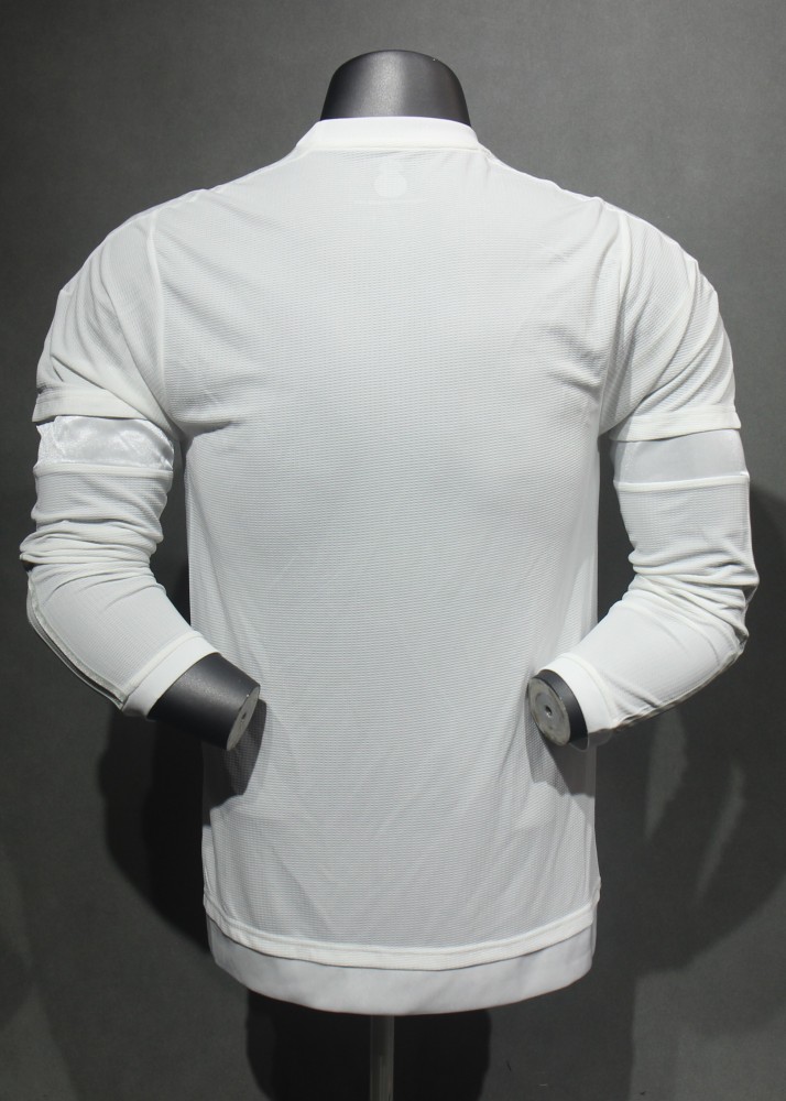 2015/16 Real Madrid Home Retro Jersey Player Version Long Sleeve