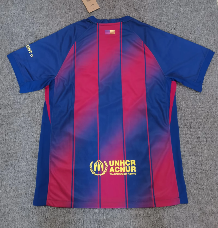 2025/26 Barcelona Home Jersey New Sponsor