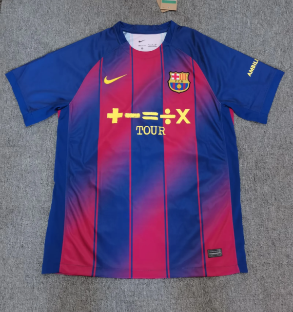 2025/26 Barcelona Home Jersey New Sponsor
