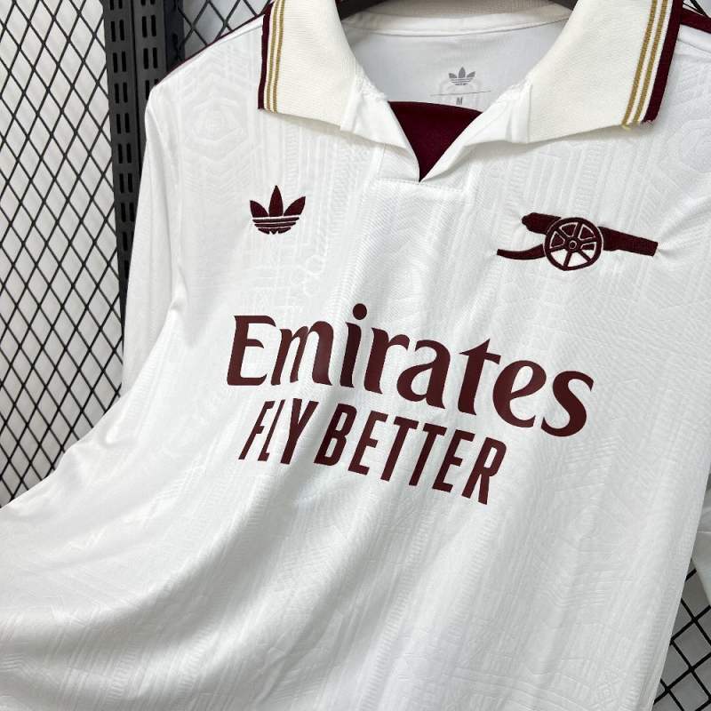2025/26 Arsenal Third Away Jersey Long Sleeve