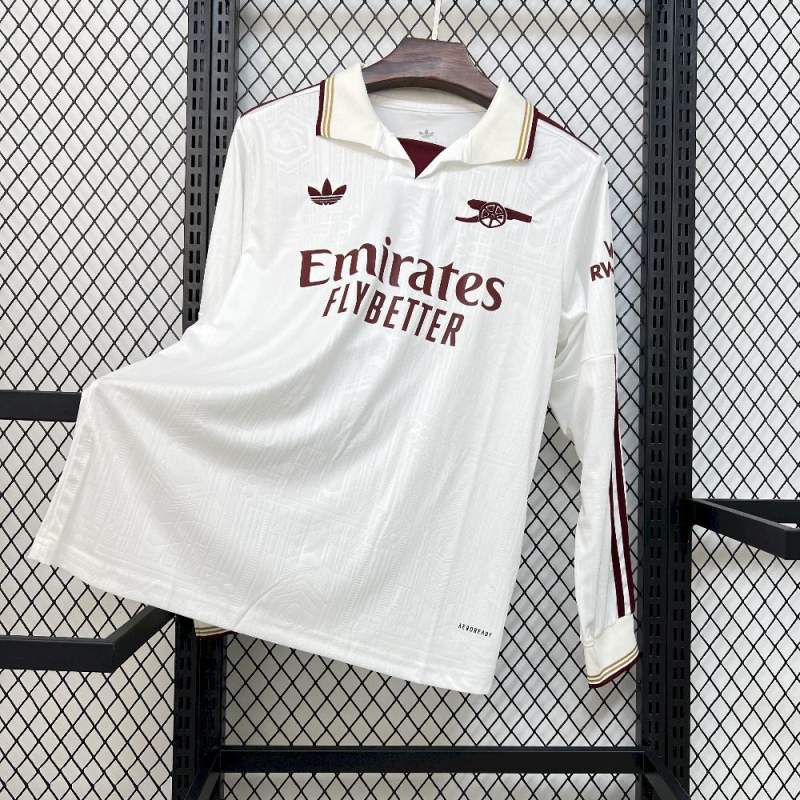 2025/26 Arsenal Third Away Jersey Long Sleeve