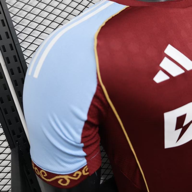 2025/26 Aston Villa Home Jersey Player Version