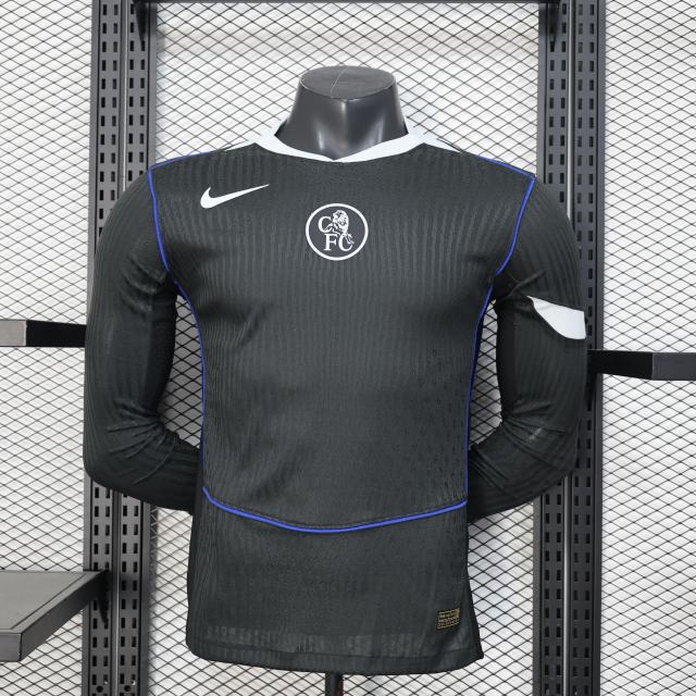 2025/26 Chelsea Third Away Jersey Player Version Long Sleeve