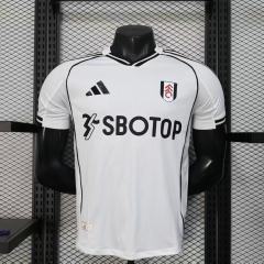 2025/26 Fulham Home Jersey Player Version