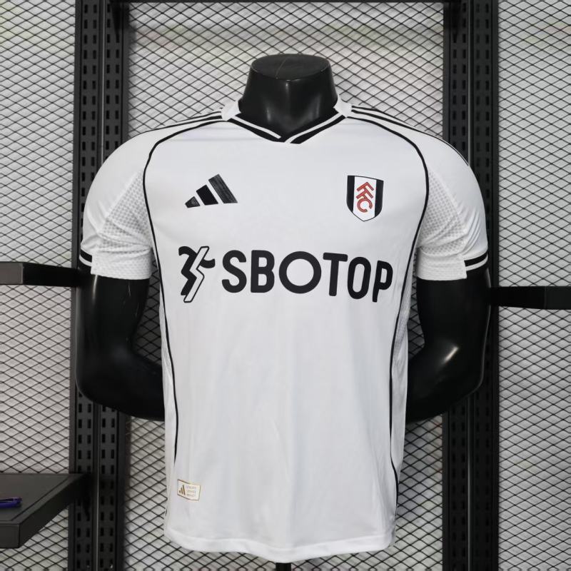 2025/26 Fulham Home Jersey Player Version