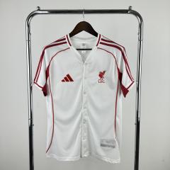 2025/26 Liverpool Baseball Jersey Player Version 