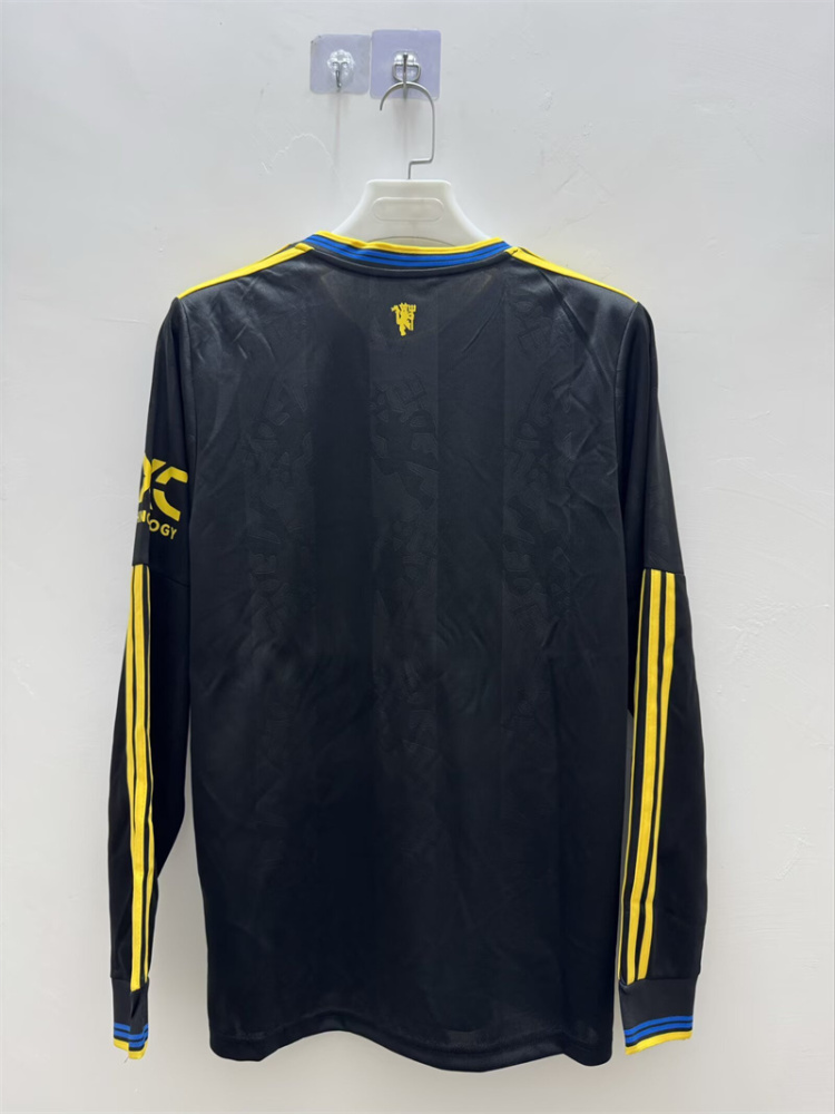 2025/26 Manchester United Third Away Jersey Long Sleeve 