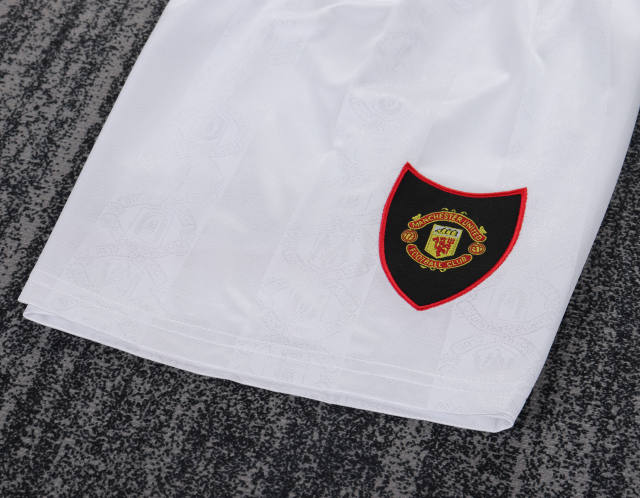 1998/99 Manchester United Away Retro Kids Jersey 