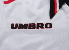 1998/99 Manchester United Away Retro Kids Jersey 