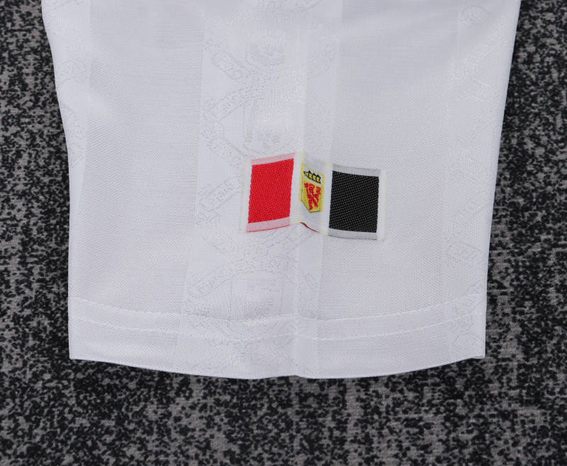 1998/99 Manchester United Away Retro Kids Jersey 