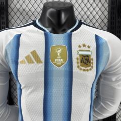2026 Argentina Home Jersey Player Version Long Sleeve