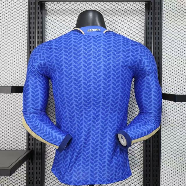 2026 Italy Home Jersey Player Version Long Sleeve