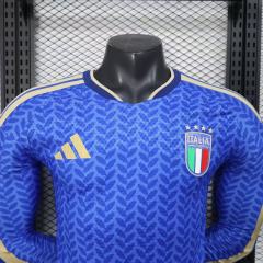 2026 Italy Home Jersey Player Version Long Sleeve
