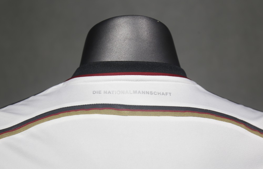 2014 World Cup Germany Home Retro Jersey Player Version Long Sleeve